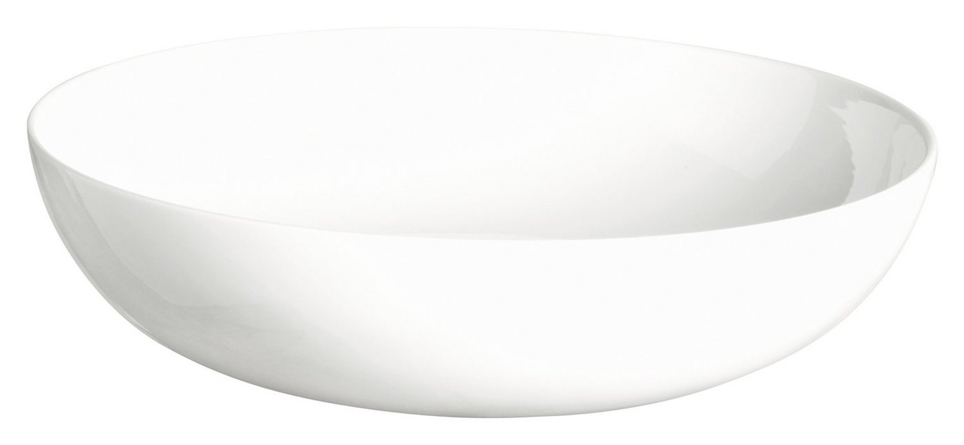 ASA SELECTION Schale A TABLE, Weiß, Ø 30 cm, Fine Bone China, (1-tlg), backofengeeignet, gefriergeeignet von ASA SELECTION