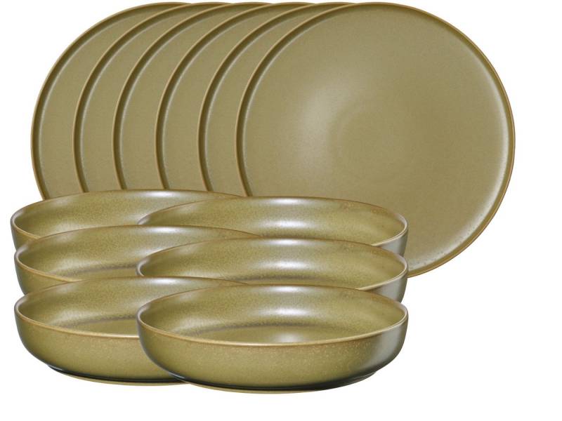 ASA SELECTION Tafelservice COPPA Tafelset miso 12tlg, Porzellan von ASA SELECTION