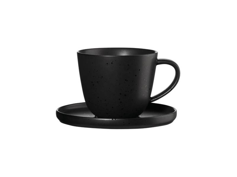 ASA SELECTION Tasse COPPA Kaffeetasse mit Untertasse kuro 0,25 l, Porzellan, Geschirr von ASA SELECTION