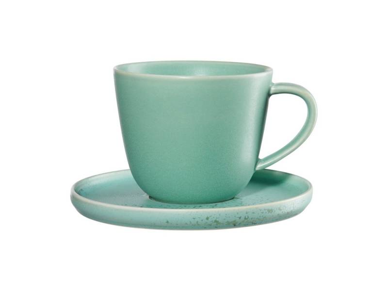 ASA SELECTION Tasse COPPA Kaffeetasse mit Untertasse minto 0,25 l, Porzellan, Geschirr von ASA SELECTION