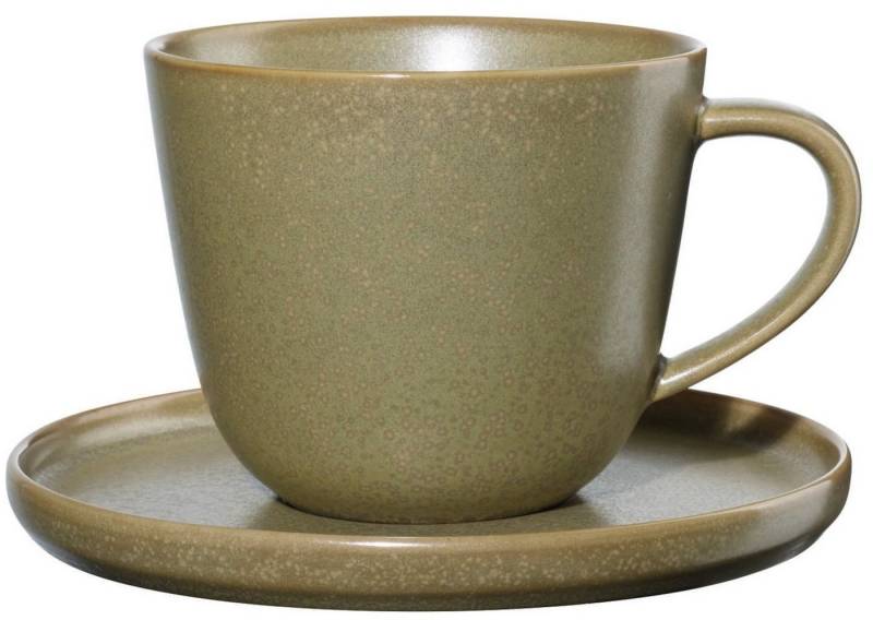 ASA SELECTION Tasse COPPA Kaffeetasse mit Untertasse miso 0,25 l, Porzellan, Geschirr von ASA SELECTION