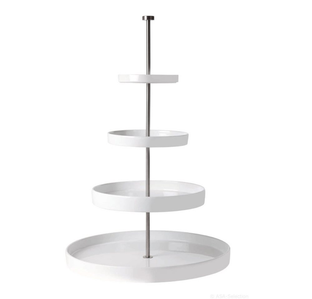 ASA SELECTION Etagere ASA Selection Grande Etagere vierstufig 92153146 weiß Höhe 61cm 4 stuf, Steingut ASA SELECTION Etagere ASA Selection Grande Etagere vierstufig 92153146 weiß Höhe 61cm 4 stuf, Steingut von ASA SELECTION
