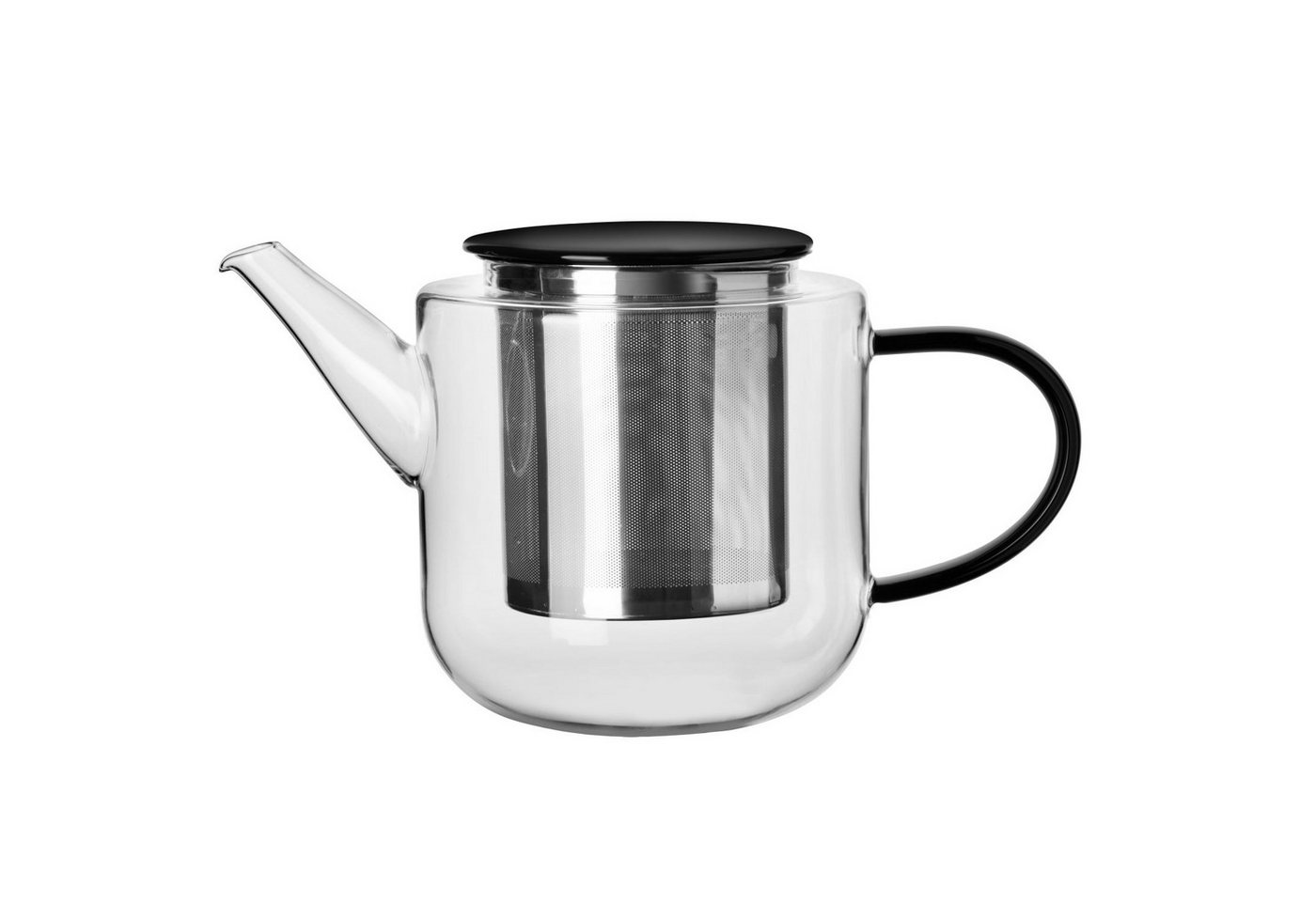 ASA SELECTION Teekanne Coppa Schwarz 1100 ml, 1,1 l ASA SELECTION Teekanne Coppa Schwarz 1100 ml, 1,1 l von ASA SELECTION
