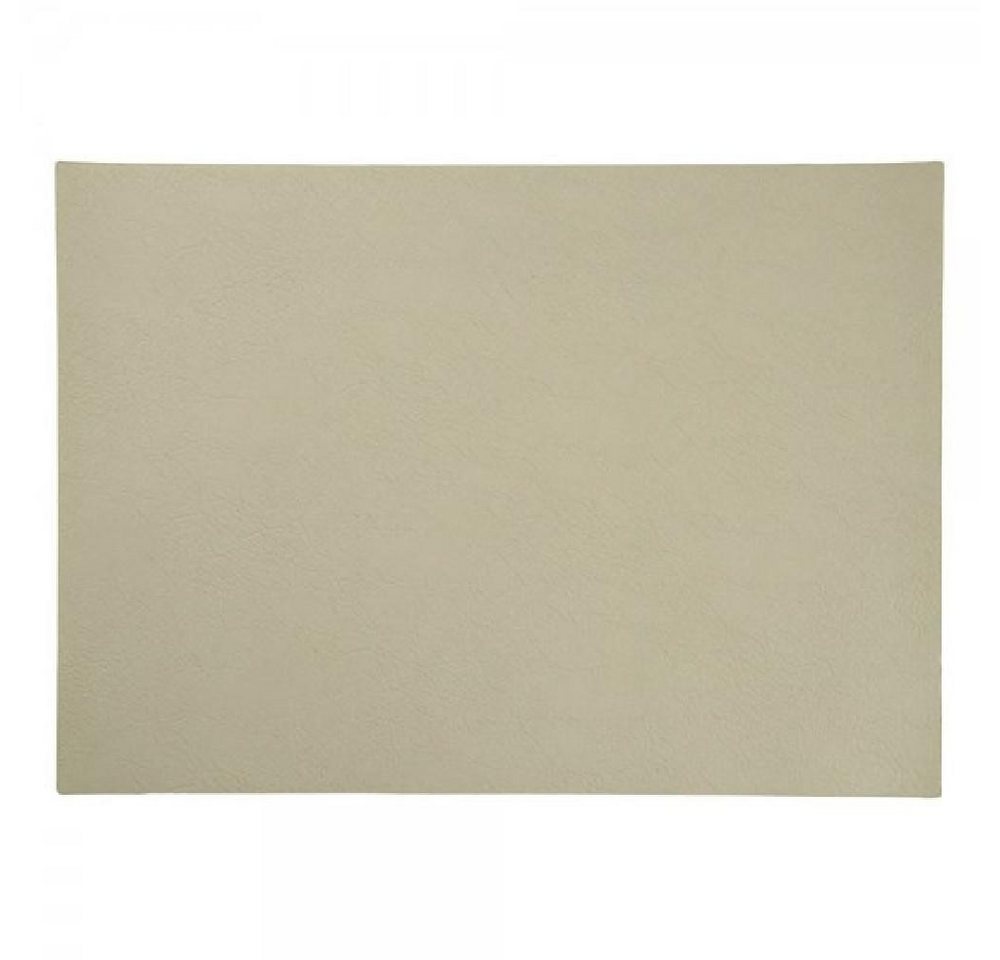 ASA SELECTION Tischdecke Asa Tischset Vegan Leather Oatmeal (46x33cm) von ASA SELECTION