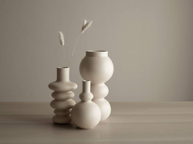 ASA SELECTION Wanddekoobjekt ASA Selection como Vase, cream beige von ASA SELECTION