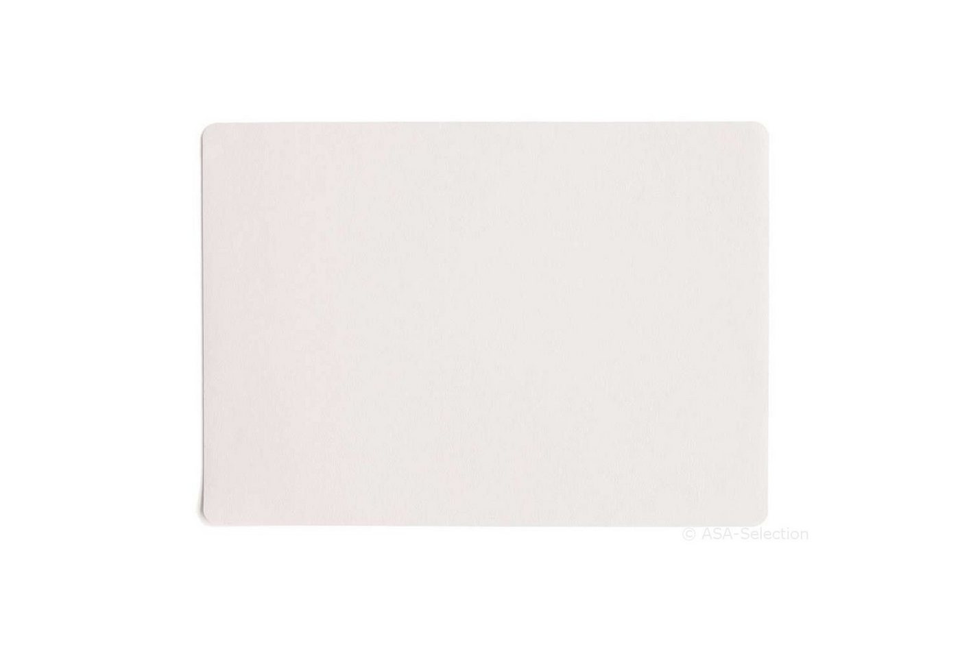 Platzset, Leather Optic Weiß 46 x 33 cm, ASA SELECTION, (6-St) von ASA SELECTION
