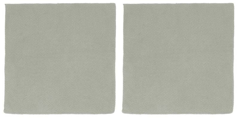 ASA SELECTION Spültuch TEXTIL, Baumwolltuch 2er, Grün, B 30 cm, T 30 cm, gestrickt, waschbar von ASA SELECTION