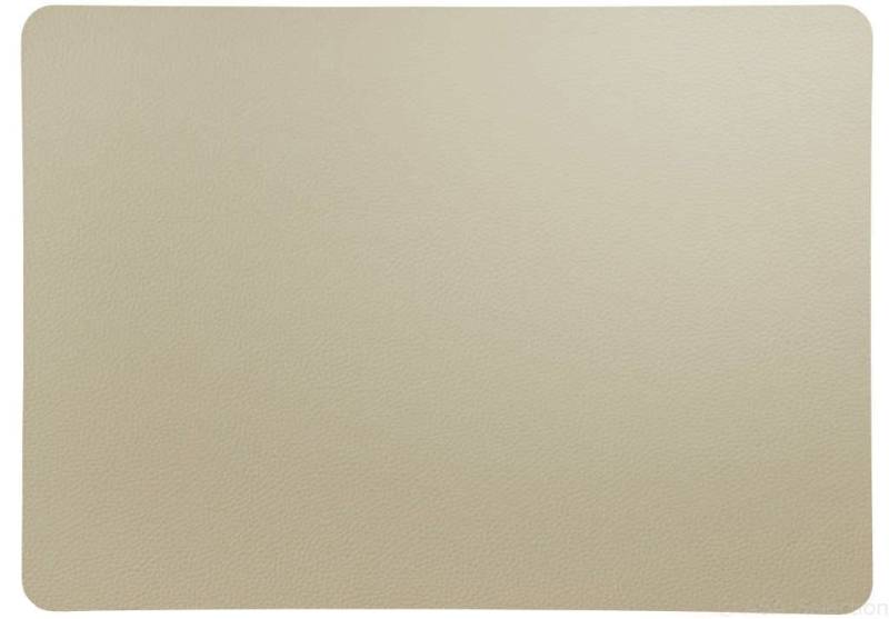 ASA SELECTION Platzset Tischset Lederoptik rough stone 46 x 33 cm, Tischwäsche von ASA SELECTION