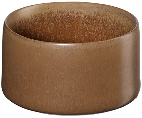 ASA form`art Gobi Schale aus Steinzeug in der Farbe Braun, Maße: 8cm x 8cm x 5cm, 42301020 von ASA Selection