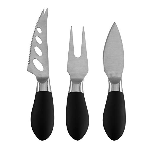 ASA Fromage Käsemesser Set, 100% Edelstahl, Silber, 3-teilig von ASA