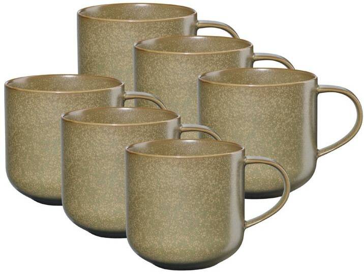 ASA SELECTION Geschirr-Set COPPA Henkelbecher miso 0,4 l Set6, Porzellan, gelb ASA SELECTION Geschirr-Set COPPA Henkelbecher miso 0,4 l Set6, Porzellan, gelb von ASA-Selection