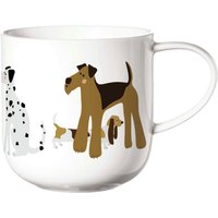 ASA SELECTION Henkelbecher Dogs, Bone China von ASA Selection