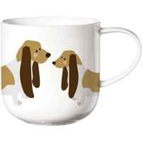 ASA SELECTION Henkelbecher Hund, Bone China von ASA Selection