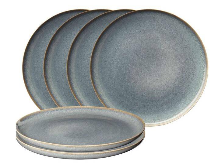 ASA SELECTION Teller-Set SAISONS Dessertteller denim 21cm Set6, Steinzeug, blau von ASA-Selection
