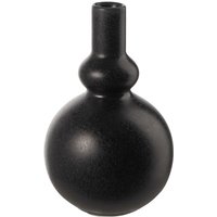 ASA SELECTION Vase Black Iron, Steingut von ASA Selection