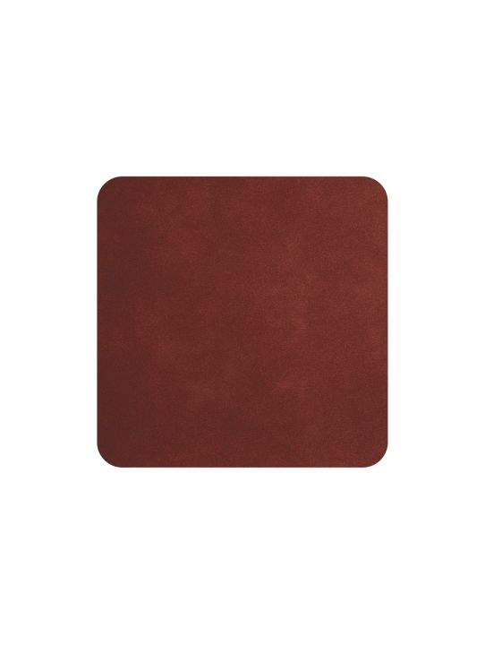 ASA Selection 4er-Set Untersetzer Soft Leather in Farbe rot von ASA Selection