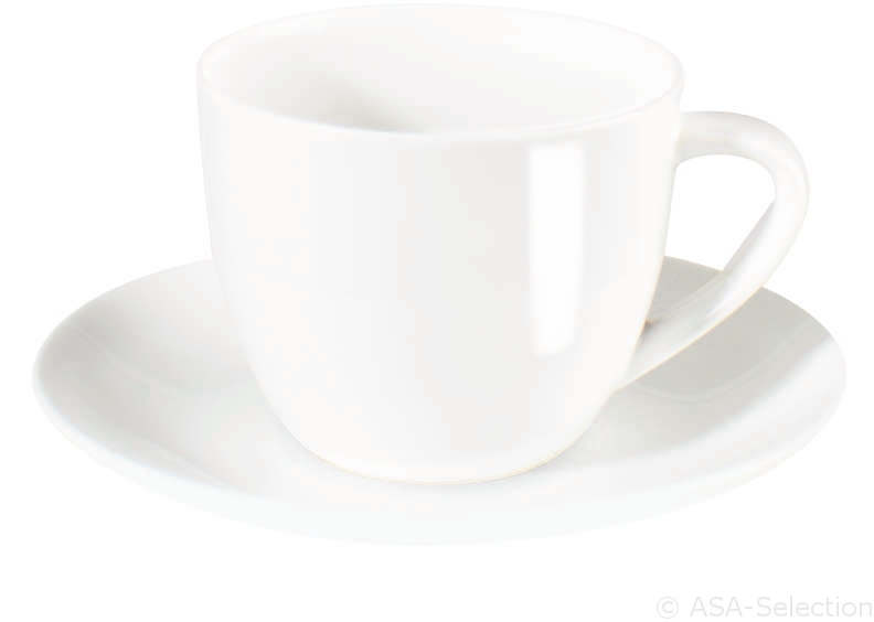 ASA Selection Cappuccinotasse mit Unterer ATABLE in Farbe weiß glänzend ASA Selection Cappuccinotasse mit Unterer ATABLE in Farbe weiß glänzend von ASA Selection