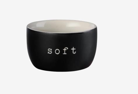 ASA Selection Eierbecher HEY! in Farbe schwarz matt von ASA Selection