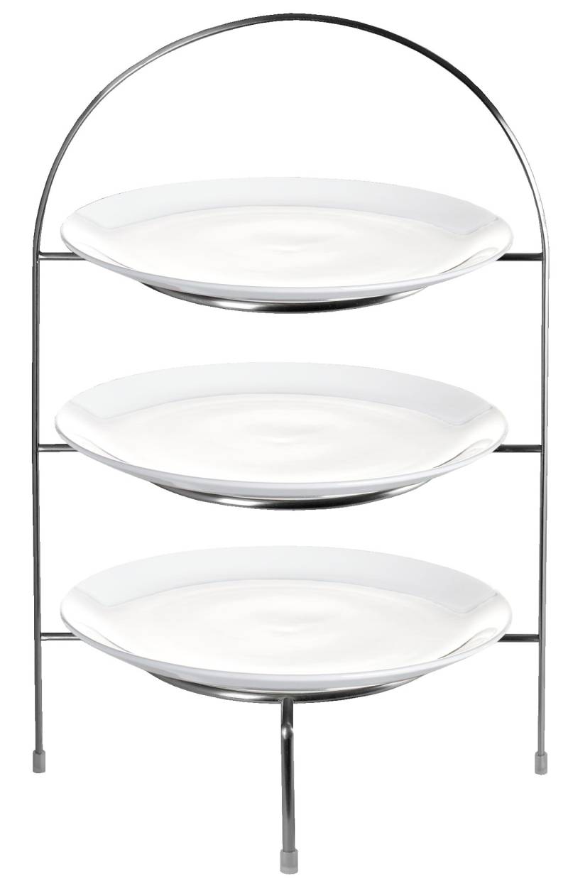 ASA-Selection Etagere 3-stufig Atable in Farbe silber von ASA Selection