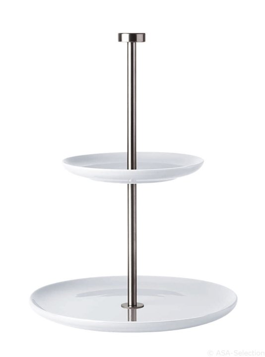ASA Selection Etagere flach Grande in Farbe weiß glänzend von ASA Selection
