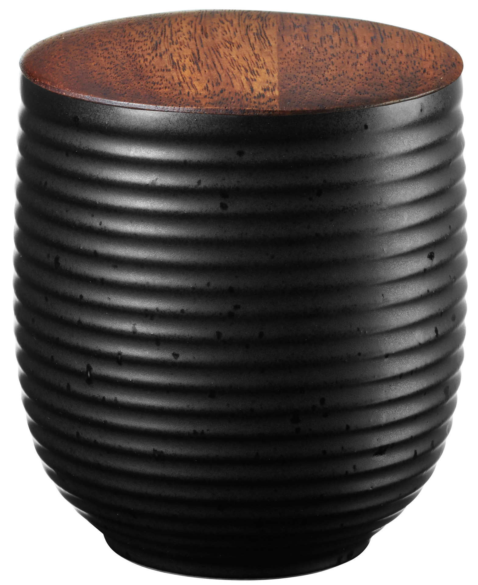 ASA Selection Teedose mit Holzdeckel JAPANDI in schwarz matt von ASA Selection