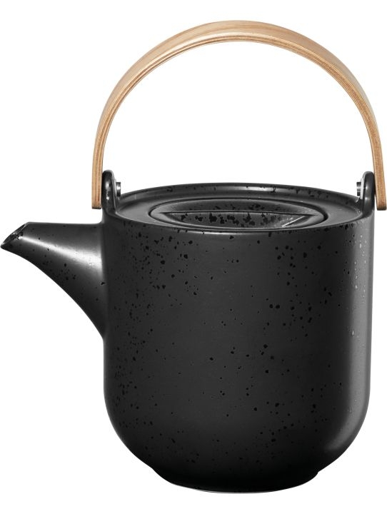 ASA Selection Teekanne Coppa in Farbe schwarz matt von ASA Selection