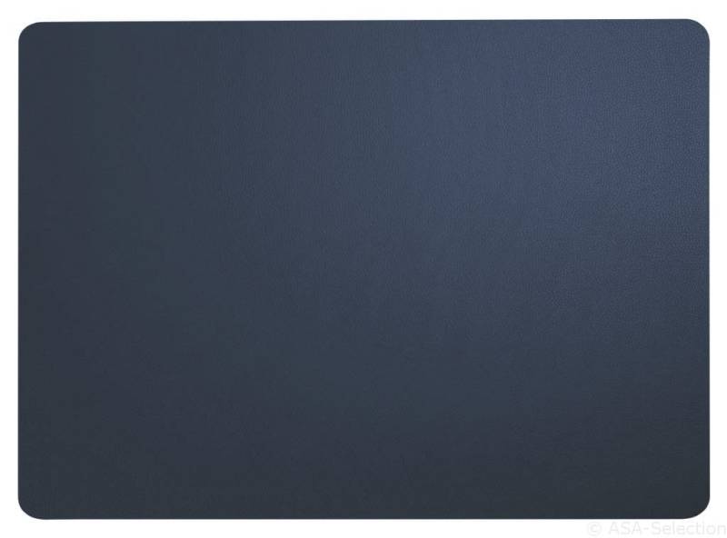 ASA Selection Tischset Leather Optic in Farbe blau von ASA Selection
