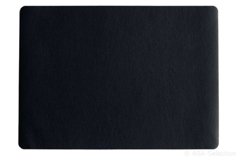 ASA Selection Tischset Leather Optic in Farbe schwarz matt von ASA Selection