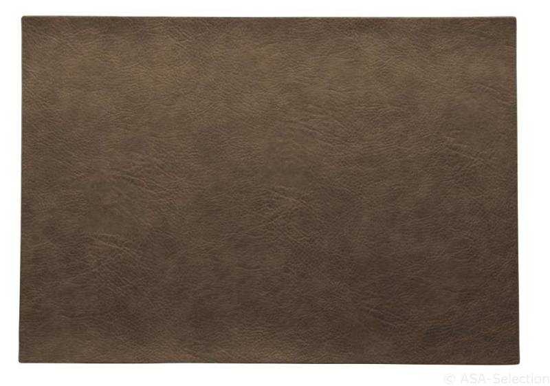 ASA Selection Tischset Vegan Leather in Farbe braun von ASA Selection