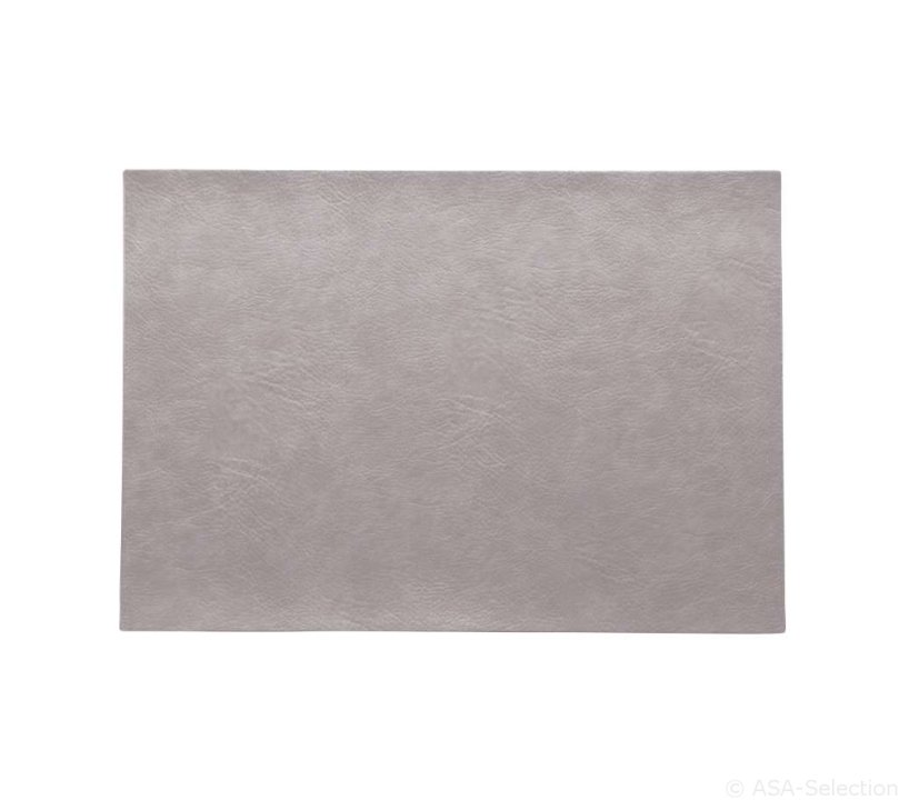 ASA Selection Tischset Vegan Leather in Farbe grau matt ASA Selection Tischset Vegan Leather in Farbe grau matt von ASA Selection