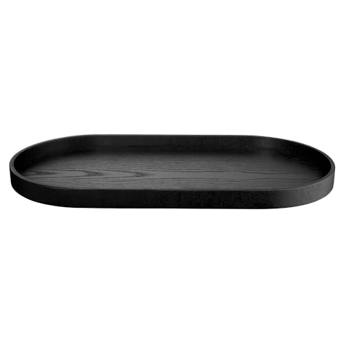 ASA Selection Wood Holztablett oval schwarz 44x22,5cm von ASA Selection