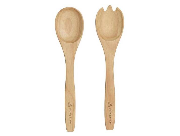 ASA Selection »Wood« Salatbesteck natur 30x7 cm von ASA-Selection