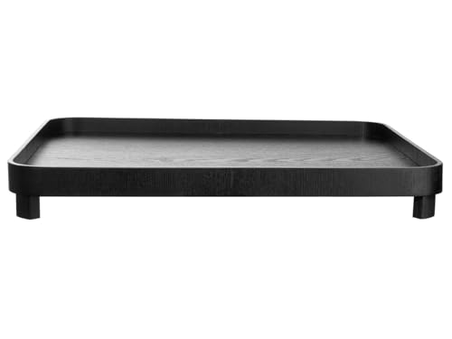 ASA Selection Wood schwarz Tablett auf Fuß 45,5 x 36cm von ASA Selection