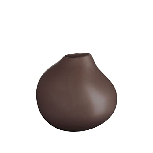 ASA - Vase, Blumenvase - Calabash - Keramik - Mocha/Dunkelbraun - Ø 17,8 cm - Höhe 16 cm von ASA Selection