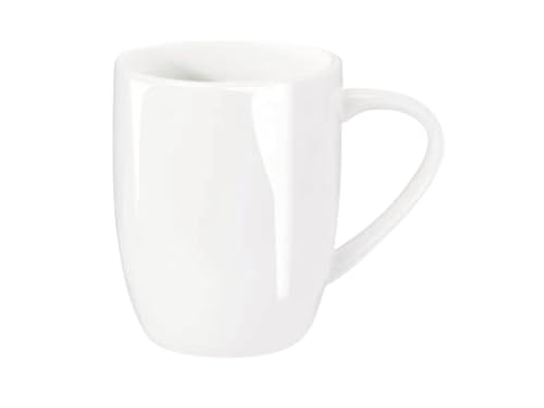 ASA à table Henkelbecher aus Fine Bone China in Weiß mit glänzendem Finish, Maße: 9,5 x 8,5 cm, 350 ml, 1913013 von ASA Selection