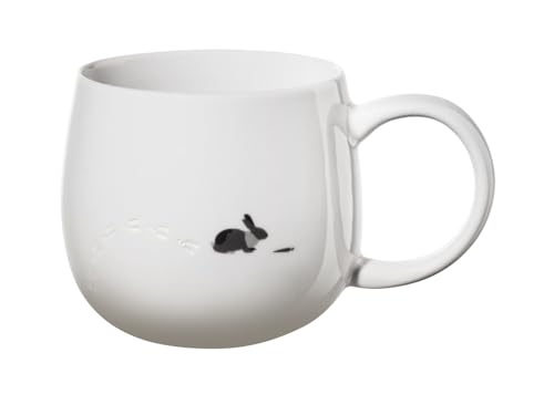 ASA magu Henkelbecher Rabbit weiß 0,4l von ASA Selection