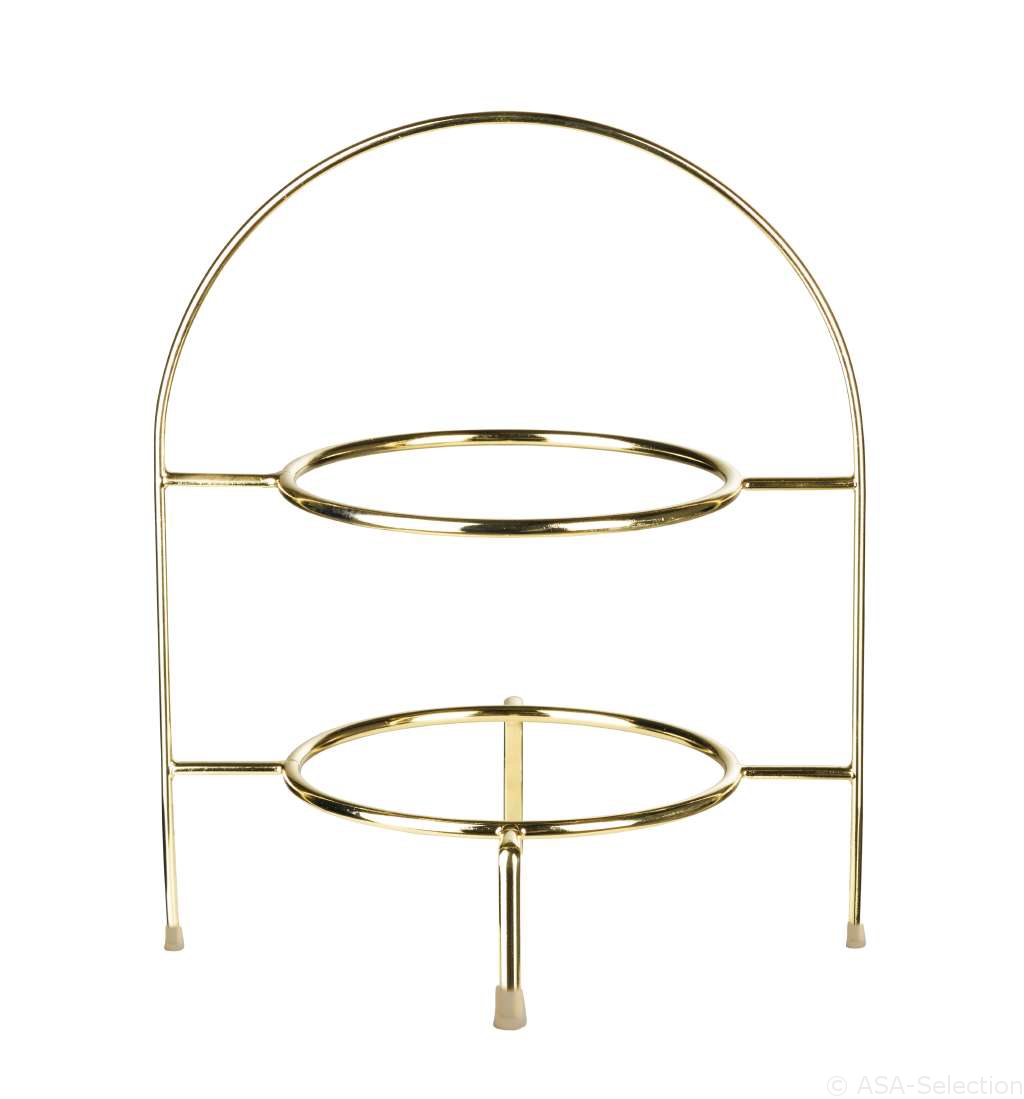 Etagere 2-stufig Atable in Farbe gold von ASA Selection