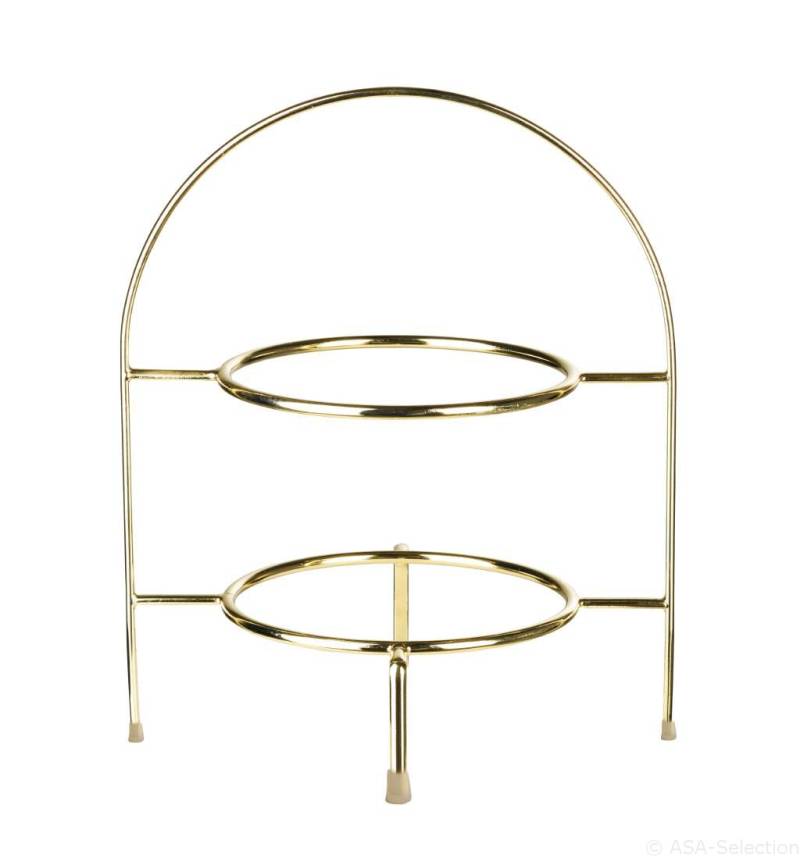 Etagere 2-stufig Atable in Farbe gold von ASA Selection