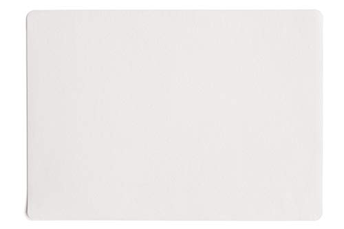 Tischset - weiß - 33 x 46cm, Lederoptik fine ASA-Selection**6 (6 Stück) von ASA Selection