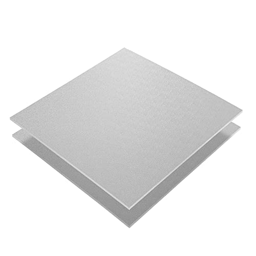 ASA/ABS Platte Kunststoff Platten | GENARBT | GRAU RAL 7040 | 1000x490mm | in Stärken 2mm | 4mm | TOP Qualität | genarbte Oberfläche (2mm, 100 x 49 cm) von ASA