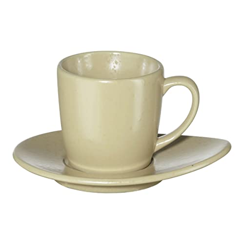 ASA 1231415 CUBA panna Espressotasse mit Untertasse 0,06 l (1 Stück) von ASA