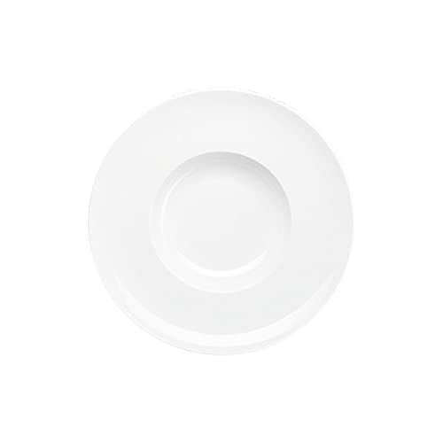 ASA Poletto Á Table Gourmetteller, Porzellan, weiß glänzend, 32.5x32.5x3 cm von ASA