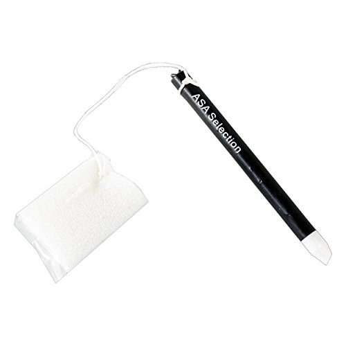 ASA 5920019 Bleistift-Kreide 8 cm und Schwamm 3,5 x 2,5 cm von ASA