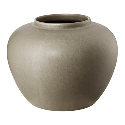 ASA 80102171 florea Vase, Steingut, Braun, 18cm von ASA