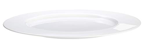 ASA À Table Essteller mit Fahne D. 28 cm, Porzellan, weiß ASA À Table Essteller mit Fahne D. 28 cm, Porzellan, weiß von ASA
