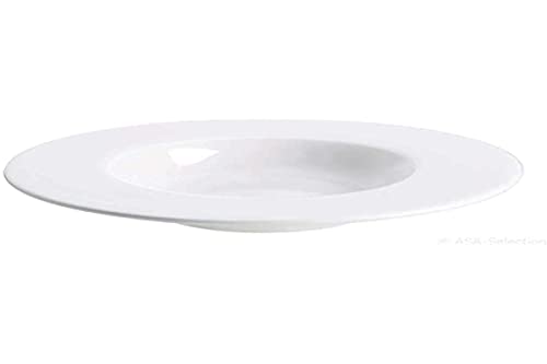 ASA À Table Suppenteller m. Fahne D. 25 cm, Porzellan, weiß von ASA