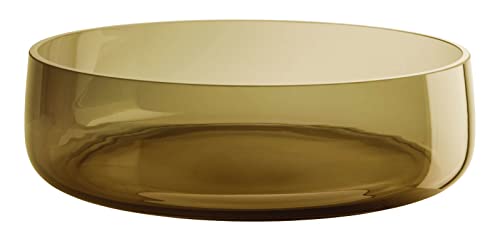 ASA Ajana Schale aus Glas in der Farbe Gelb, Maße: 30cm x 30cm x 8cm, 88142009 von ASA