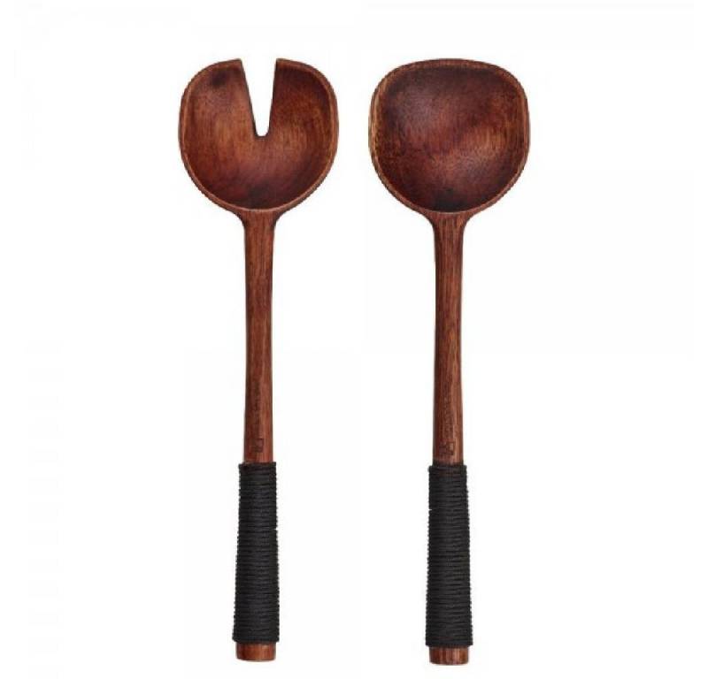 ASA SELECTION Besteck-Set Asa Salatbesteck Akazienholz Mit Nylongriff (24 cm) von ASA SELECTION