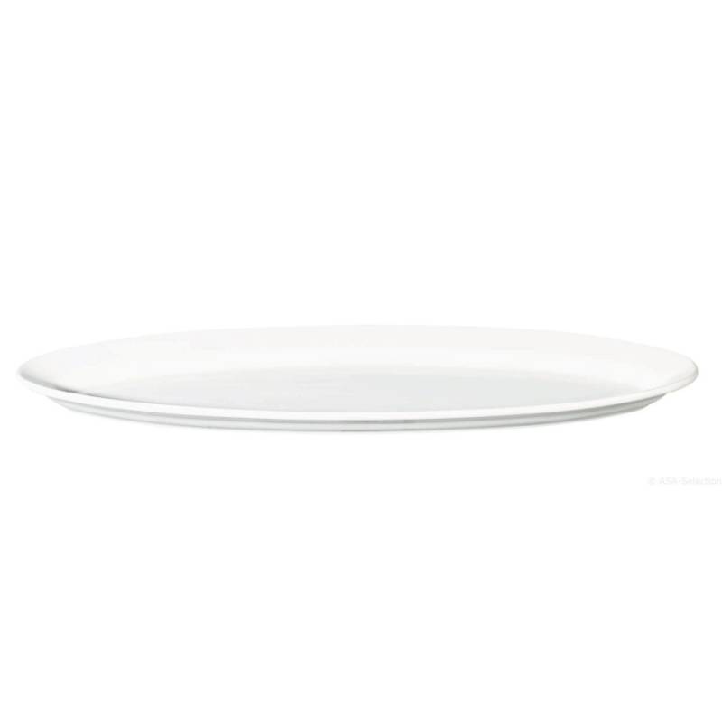 ASA GRANDE Platte oval - weiß - 59,5x20,5 cm von ASA