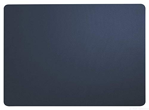 ASA Leder Tischset, PVC, Navy, 46cm von ASA